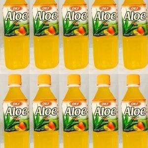Aloe: Mango Aloe Drink 10/16.9 Oz. Case