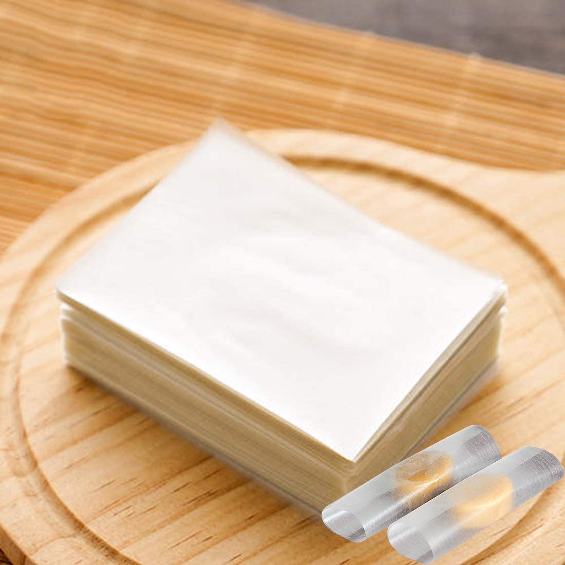 1000 Sheets Edible Sticky Rice Paper Nougat Paper, Glutinous Rice